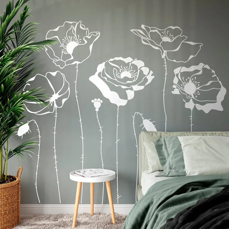 Monstera Thai Constellation - Poppys Tường Hoa Đề Can Vật