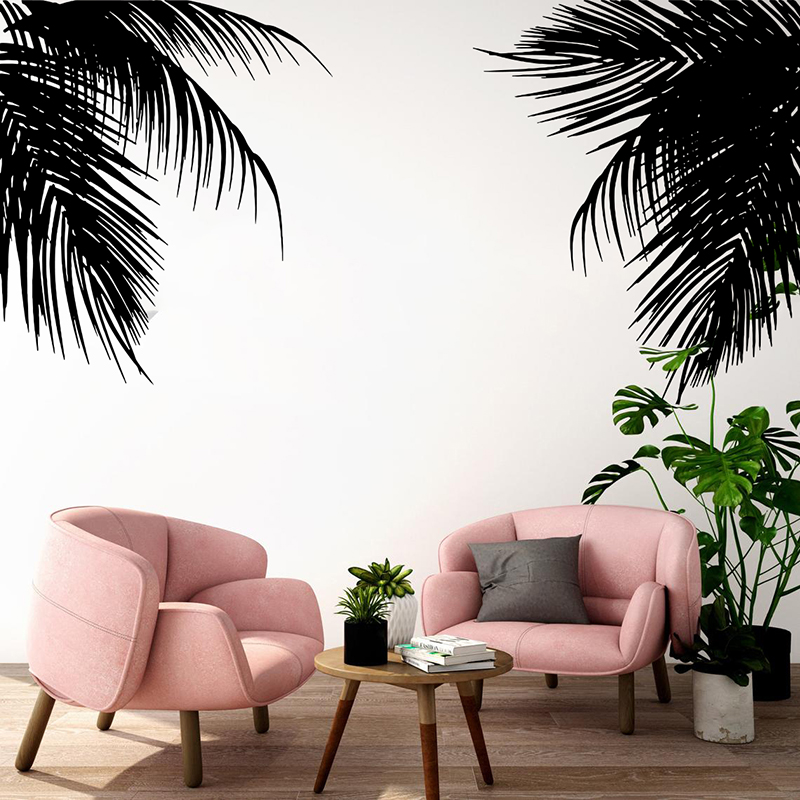 Monstera Thai Constellation - Nhiệt Đới Cây Cọ Lá Decal