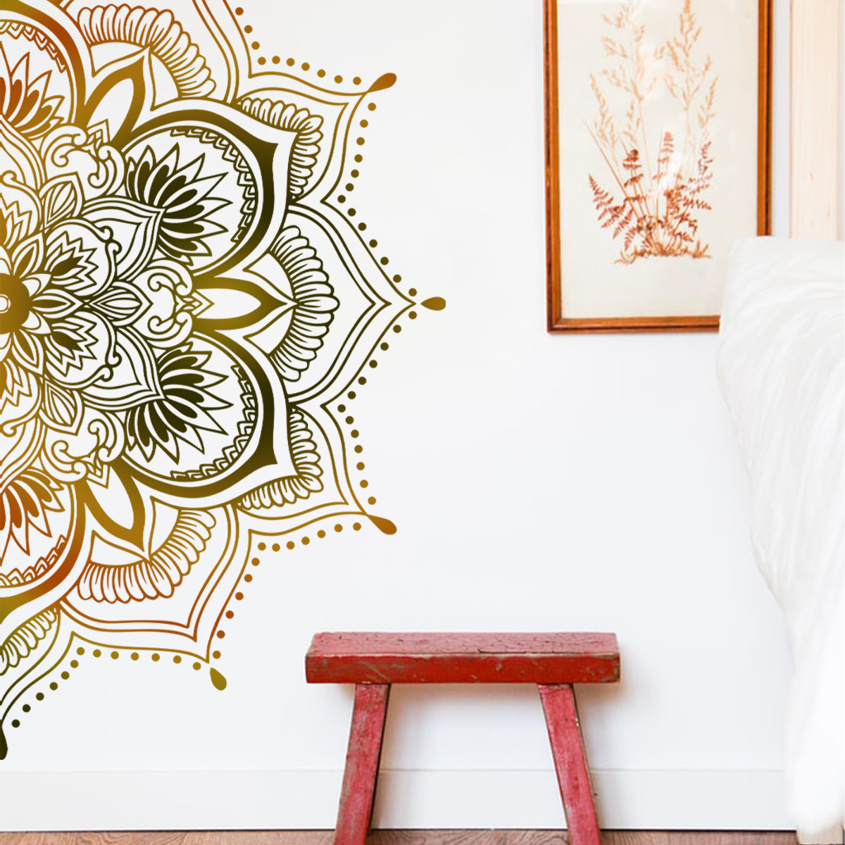 Artistic PVC Wall Decal Mandal - đánh giá và giá Monstera Thai Constellation