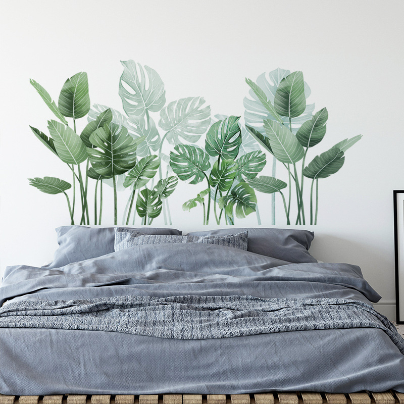 Green Leaves Decorative Vinyl  - đánh giá và giá Monstera Thai Constellation