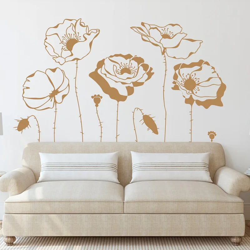 Poppys Tường Hoa Đề Can Vật Có - đánh giá và giá Monstera Thai Constellation